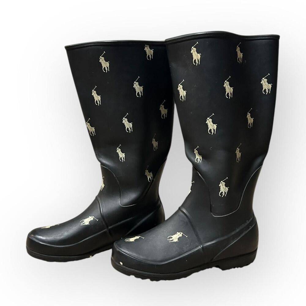 Ralph Lauren Women's Black Boots Size 5